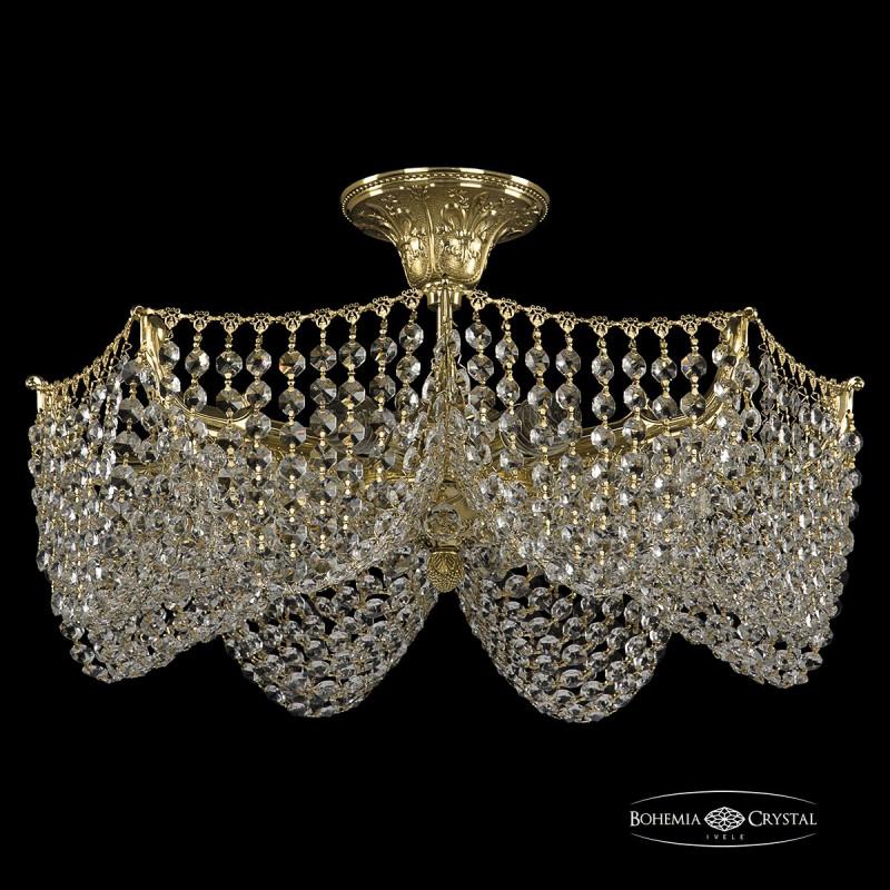 

Люстра на штанге Bohemia Ivele Crystal 77171/49/8 G