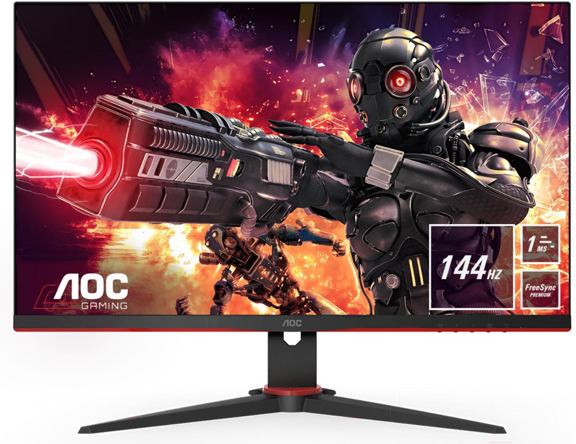 

Монитор AOC 24G2AE/BK, Монитор AOC 24G2AE/BK (AOC 23.8 24G2AE/BK (16:9, IPS 144Hz, FreeSync Premium, VGA, 2xHDMI, DP, speakers))