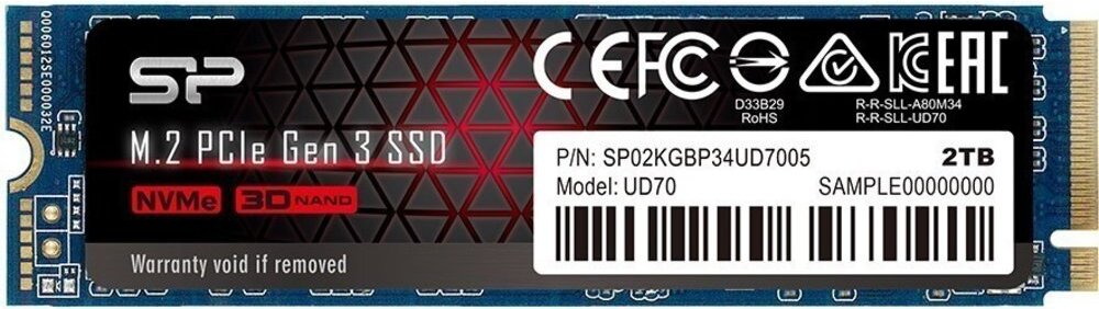 

SSD диск Silicon-Power M.2 2.0TB UD70 [SP02KGBP34UD7005], SSD диск Silicon Power M.2 2.0TB UD70 SP02KGBP34UD7005