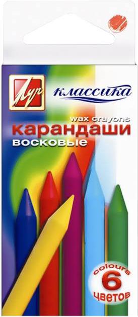 

Восковой мелок Darvish 6цв Классика [12С 860-08], Восковой мелок Darvish 6цв Классика 12С 860-08