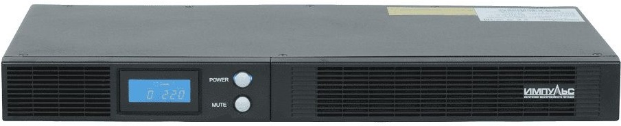

Источник бесперебойного питания Импульс Слим 750 черный (SL75101)