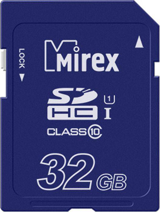 

Карта памяти Mirex SD 32GB SDHC UHS-I Class 10 [13611-SD1UHS32], SD 32GB SDHC UHS-I Class 10