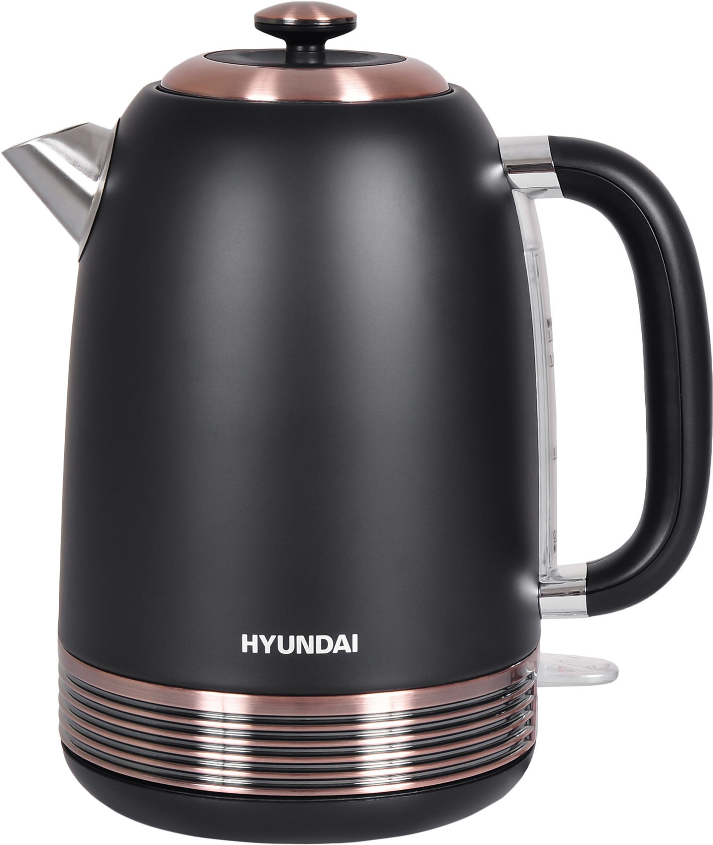 

Электрочайник Hyundai HYK-S4501 черный/бронзовый, Электрочайник Hyundai HYK-S4501