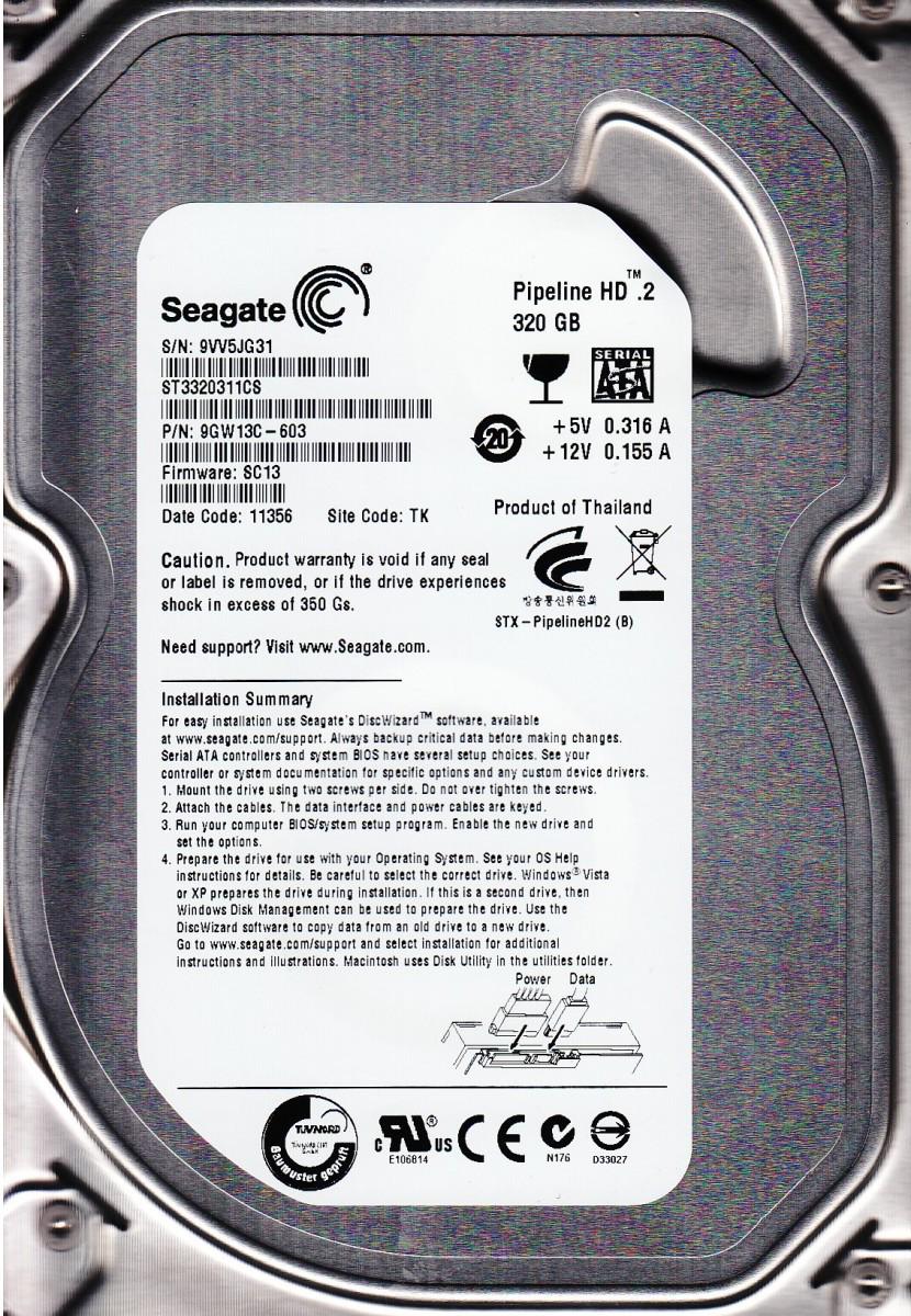 

Жесткий диск Seagate Video 3.5 320GB [ST3320311CS], Video 3.5 320GB