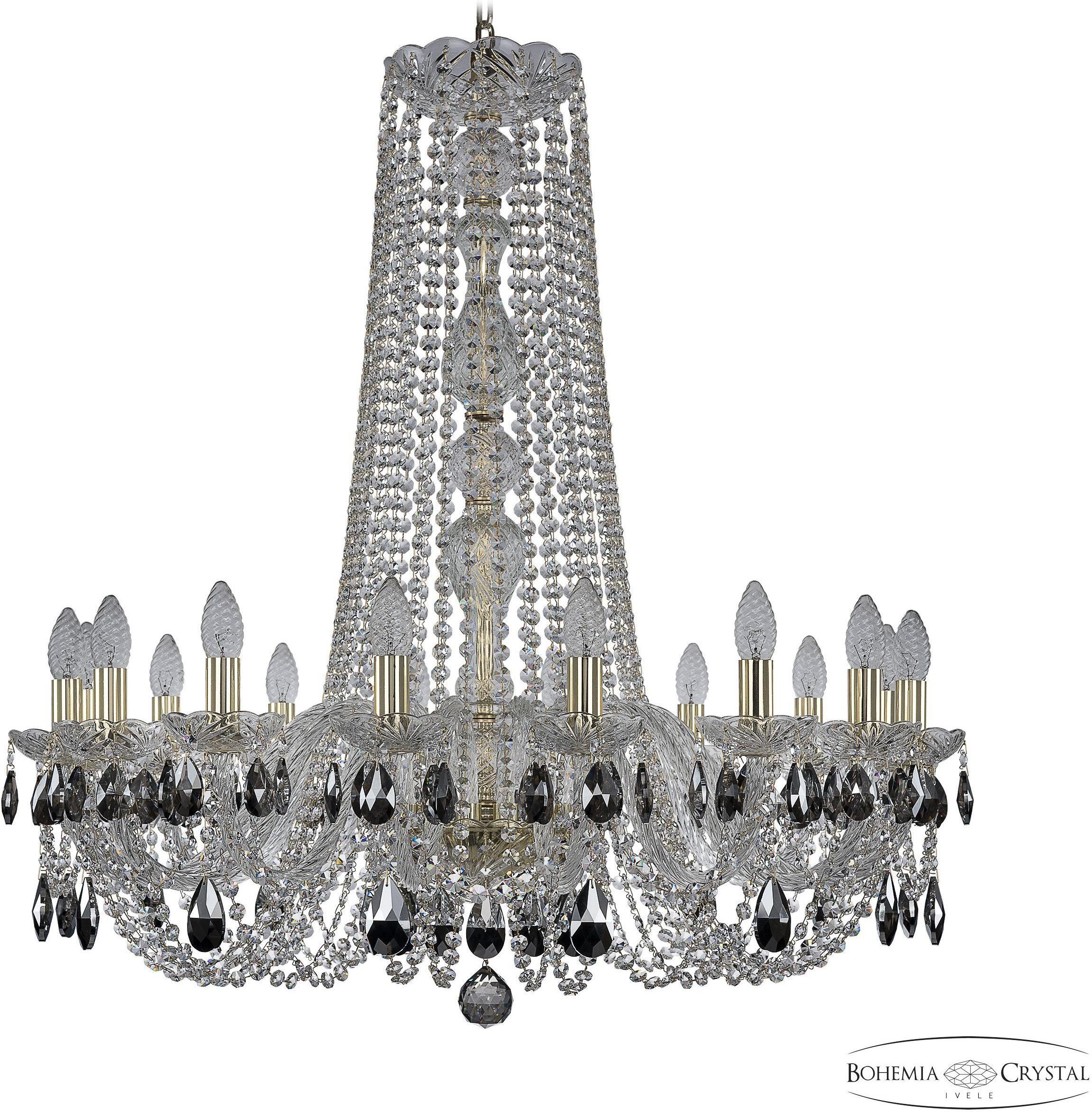 

Подвесная люстра Bohemia Ivele Crystal 1402/16/300/h-90 G K781