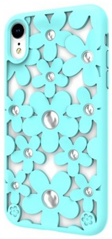 

Чехол для телефона SwitchEasy Fleur iPhone XR мятный [GS-103-45-146-57], Fleur iPhone XR