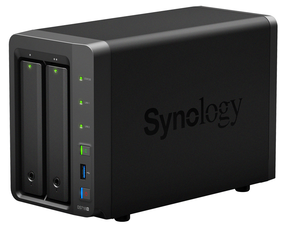 

Сетевой накопитель Synology DS718+, DS718+