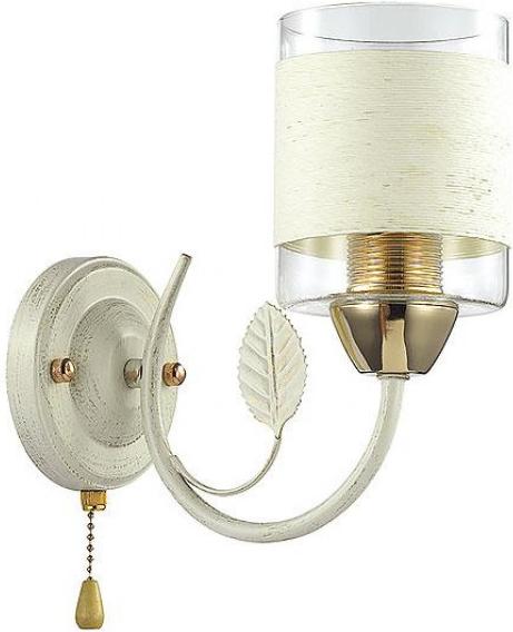 

Бра LUMION 3029/1W LN16 126 золото/беж/стекло/декор.тесьма Бра E27 60W 220V FILLA, Бра Lumion 3029/1W LN16 126 золото/беж/стекло/декор.тесьма Бра E27 60W 220V FILLA