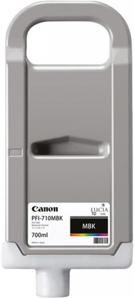 

Струйный картридж Canon PFI-710 MBK 700 мл для Canon TX-2000/3000/4000 черный матовый [2353C001], Струйный картридж Canon PFI-710 MBK 700 мл для Canon TX-2000/3000/4000 2353C001 черный матовый