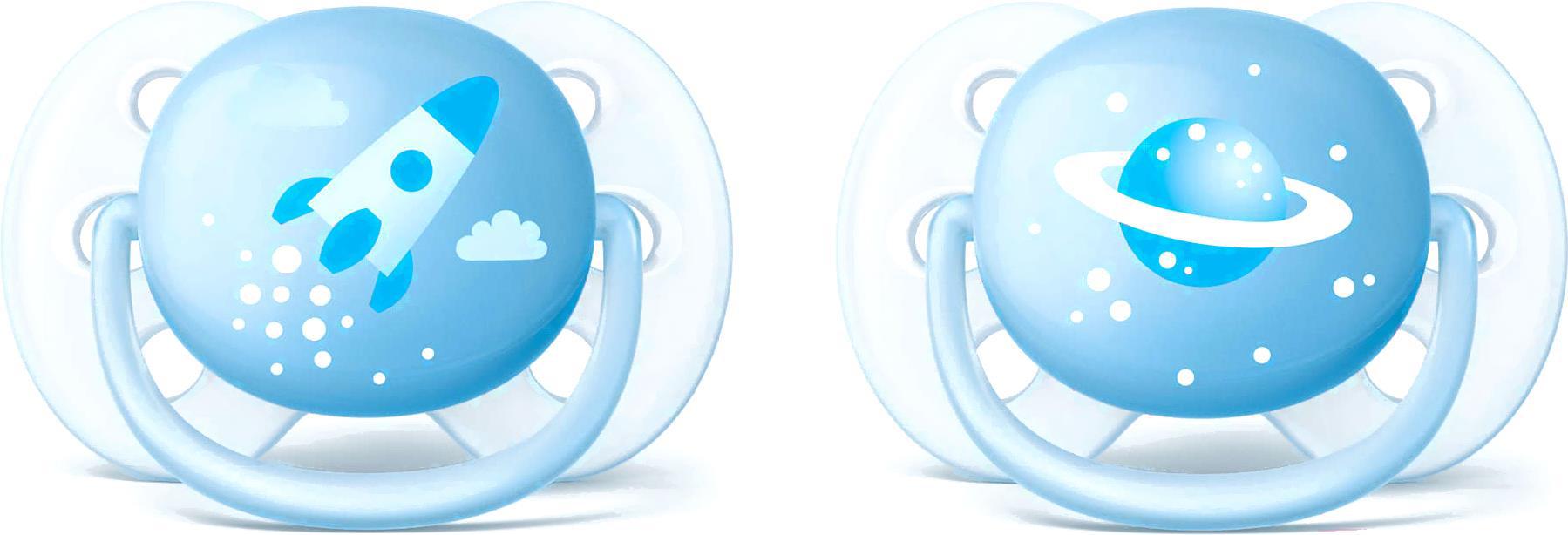 

Набор пустышек Philips AVENT Ultra Soft SCF222/20 2шт
