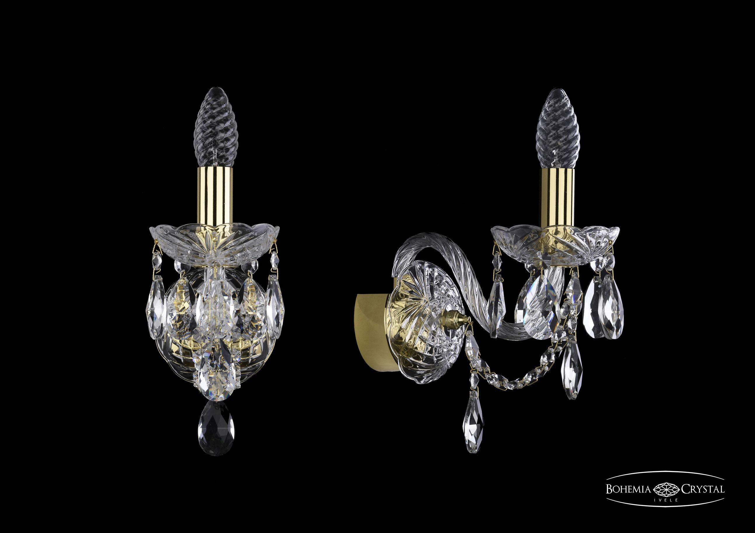 

Подвесная люстра Bohemia Ivele Crystal 1406B/1/141/G, Бра Bohemia Ivele Crystal 1406B/1/141/G