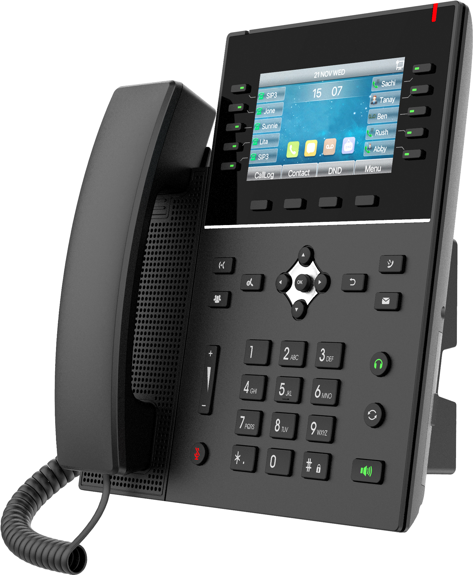 

Корпоративный IP-телефон Fanvil J6 черный