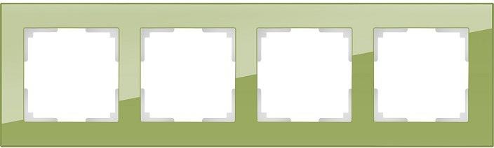 

Розетка и выключатель Werkel WL01-Frame-04 фисташковый, Рамка Werkel WL01-Frame-04 фисташковый