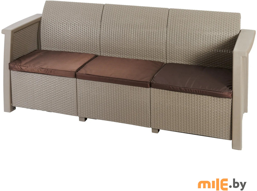 

Садовый диван Keter Toledo Love Seat Max капучино (254012)