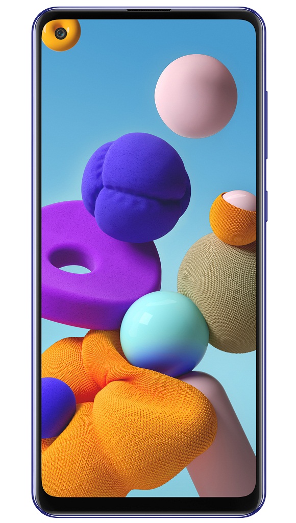 

Мобильный телефон Samsung Galaxy A21s 64GB Blue [SM-A217FZBOSER], Galaxy A21s 64GB