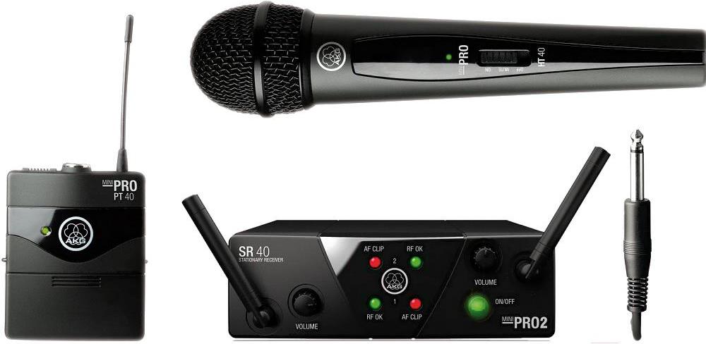 

Микрофон AKG WMS40 Mini2 Mix Set BD ISM2/3, WMS40 Mini2 Mix Set BD ISM2/3