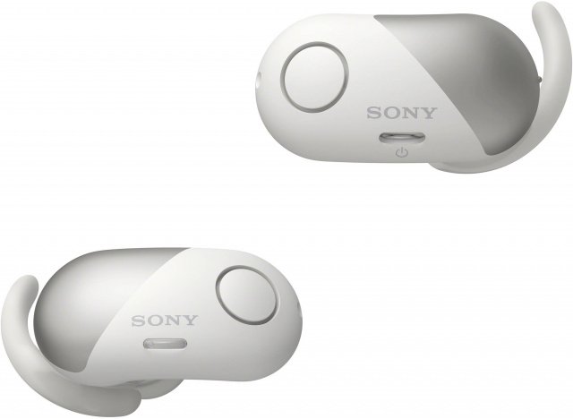 

Наушники (гарнитура) Sony WF-SP700N белый [WF-SP700N/W], WF-SP700N