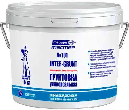 

Грунтовка Тайфун Мастер №101 (5кг), Грунтовка Тайфун Мастер №101 5кг