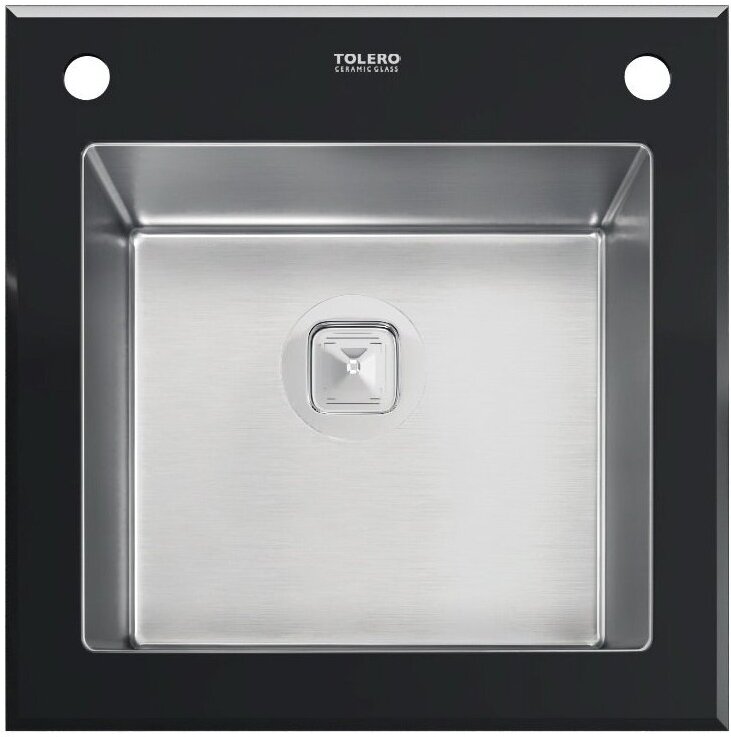 

Кухонная мойка Tolero Glass TG-500 черный [4623722765048], Кухонная мойка Tolero Ceramic glass TG-500 (черный)