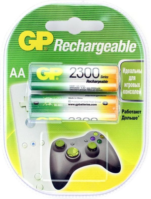 

Комплект батареек GP 230AAHC-2DECRC2 20/200 [GP 230AAHC-2DECRC2], 230AAHC-2DECRC2 20/200