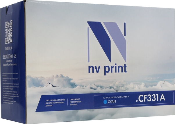 

Картридж NV Print CF331A Cyan, CF331A