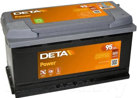

Аккумулятор DETA Power DB950 95 А/ч, Power DB950 95 А/ч
