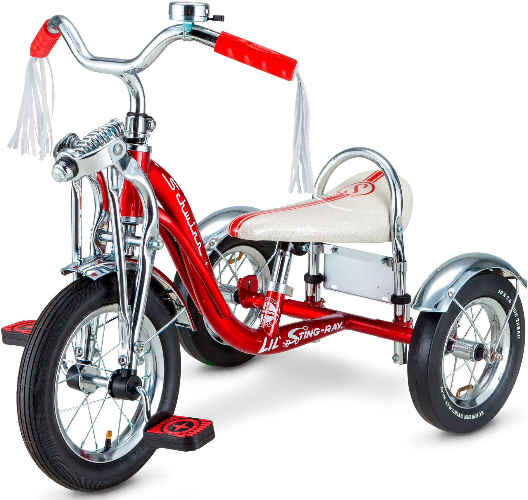 

Велосипед детский Schwinn Lil' Stingray Super Deluxe Trike Red, Lil' Stingray Super Deluxe Trike Red детский