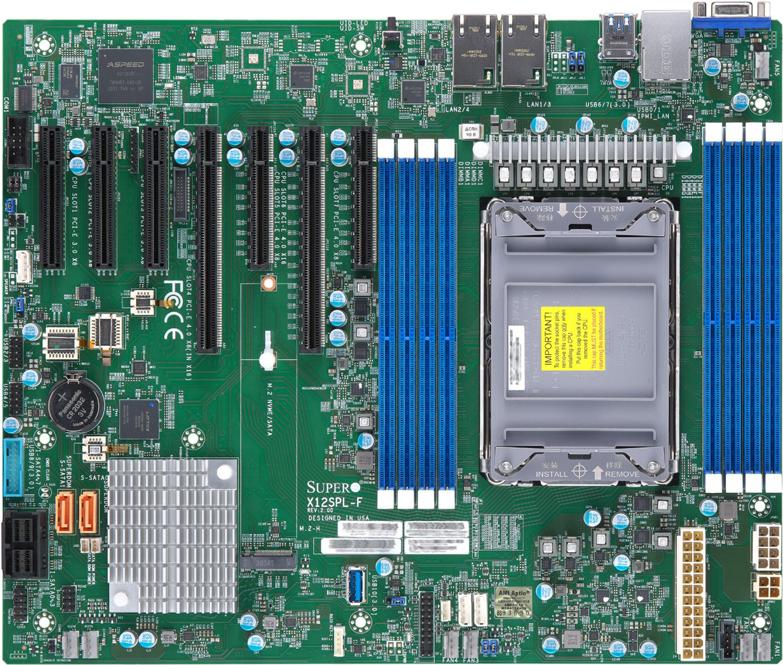 

Материнская плата Supermicro MBD-X12SPL-F-O, MBD-X12SPL-F-O