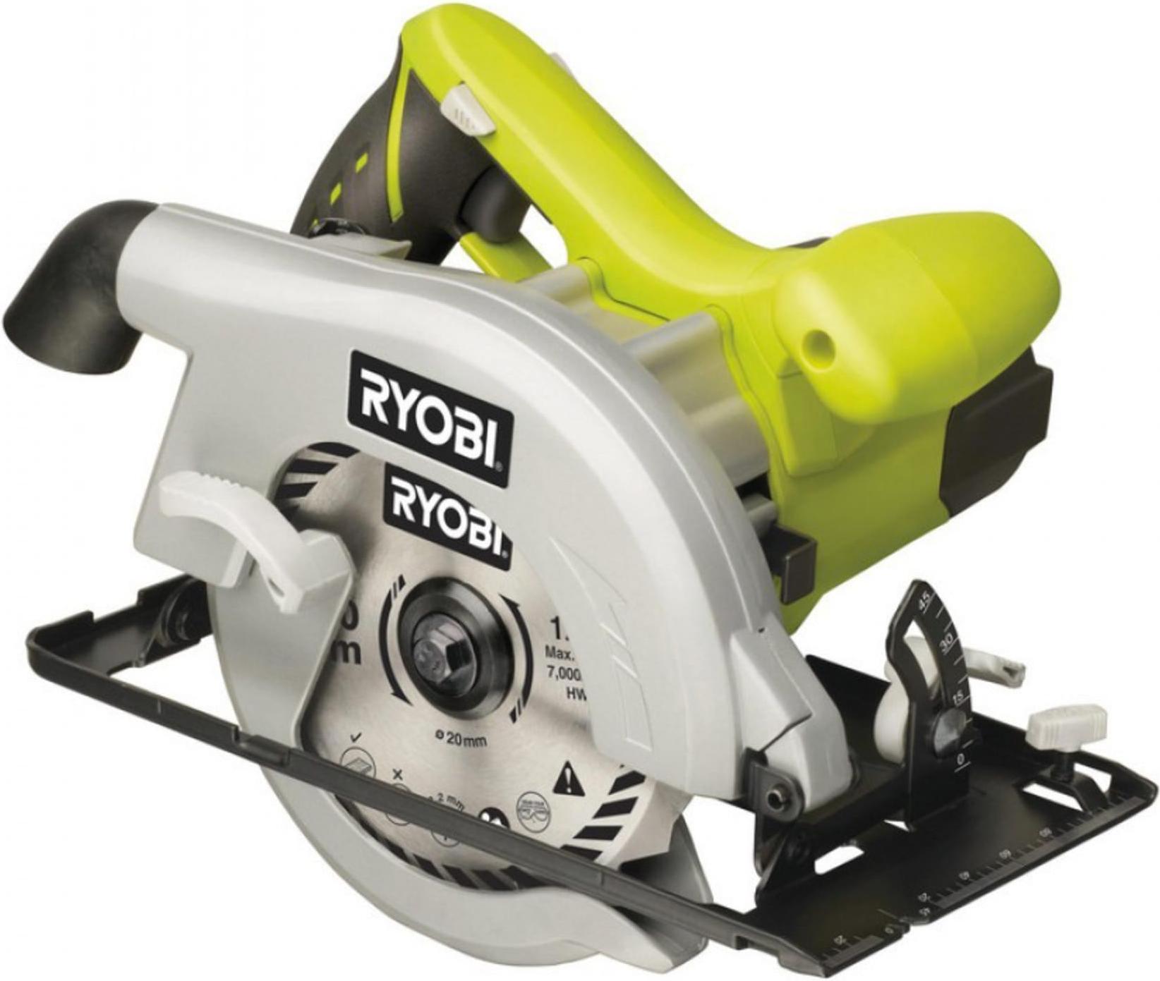 

Сетевая циркулярная пила Ryobi EWS1150RS 1150W55 CIRC.SAW EU 5133000552, EWS1150RS