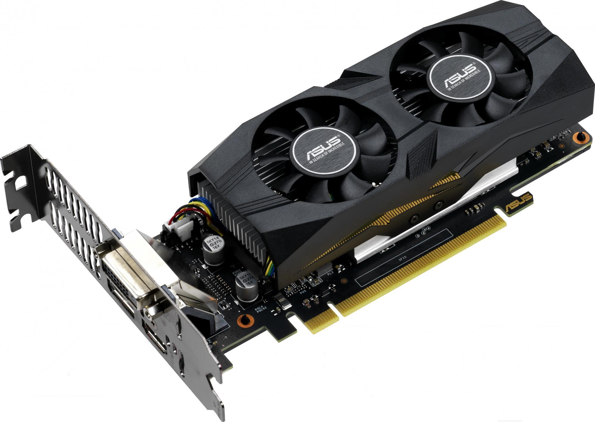

Видеокарта ASUS GeForce GTX 1650 4096Mb 128bit GDDR5 [GTX1650-O4G-LP-BRK], Видеокарта Asus GTX1650-O4G-LP-BRK