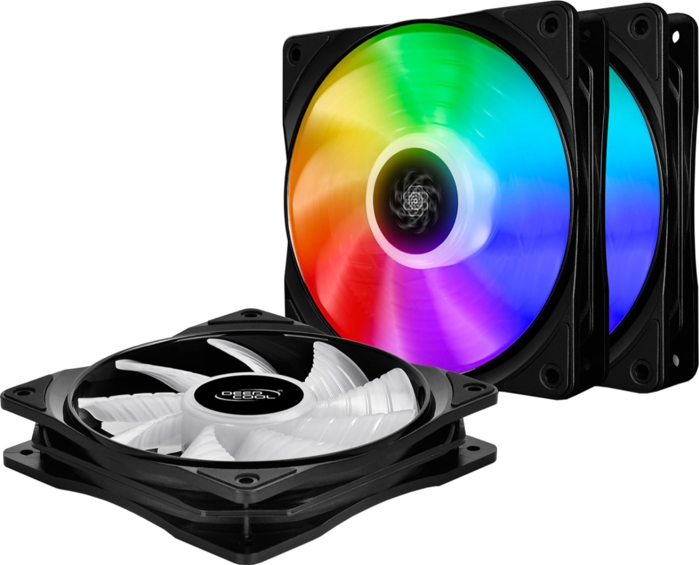 

Система охлаждения DeepCool CF 120-3 IN 1 (DP-FA-RGB-CF120-3) Ret, Вентилятор DeepCool CF 120-3 IN 1 (DP-FA-RGB-CF120-3)