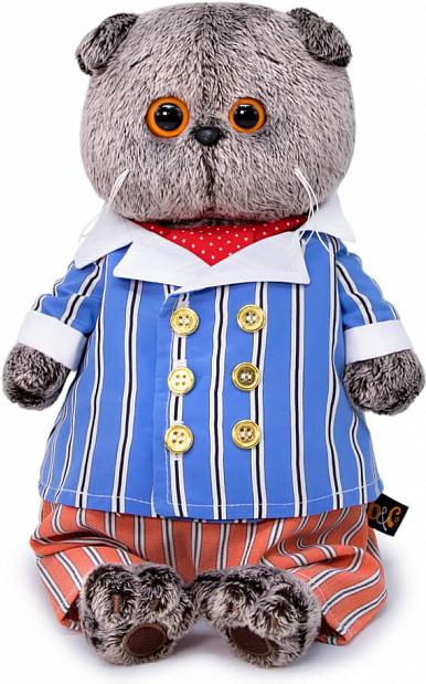 

Мягкая игрушка Budi Basa Басик в полосатом костюме [Ks22-155], Мягкая игрушка Budi Basa Басик в полосатом костюме Ks22-155