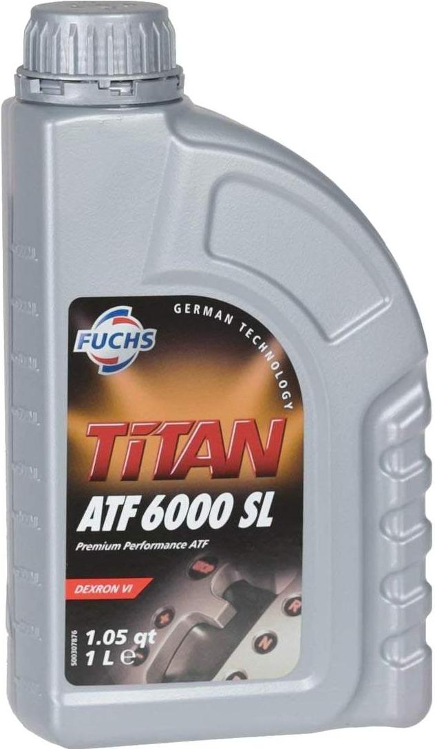 

Трансмиссионное масло Fuchs Titan ATF 6000 SL Dexron VI 1л красный [600631970], Titan ATF 6000 SL Dexron VI 1л