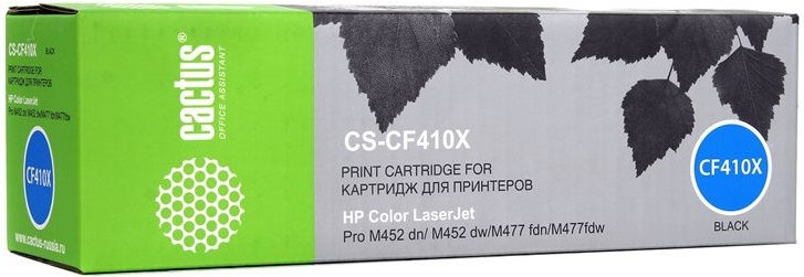 

Картридж Cactus CS-CF410X Black