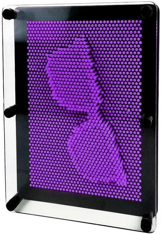 

Игрушка антистресс PinArt Экспресс-скульптор Планшет XL фиолетовый 250х200 (207-7247)