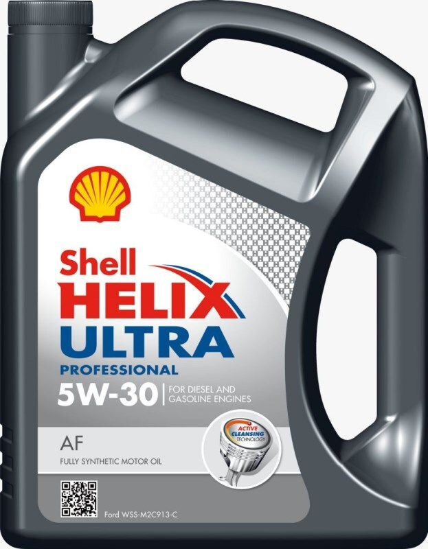

Моторное масло Shell HELIX ULTRA Professional AF 5W-30 5л (550046289)