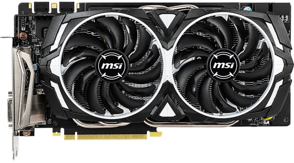 

Видеокарта MSI GeForce GTX1060 6Gb [GTX 1060 ARMOR 6GD5X OC], GeForce GTX1060 6Gb
