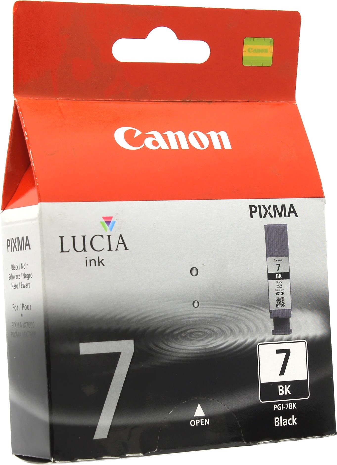 

Картридж для принтера Canon PGI-7BK, Картридж Canon PGI-7BK