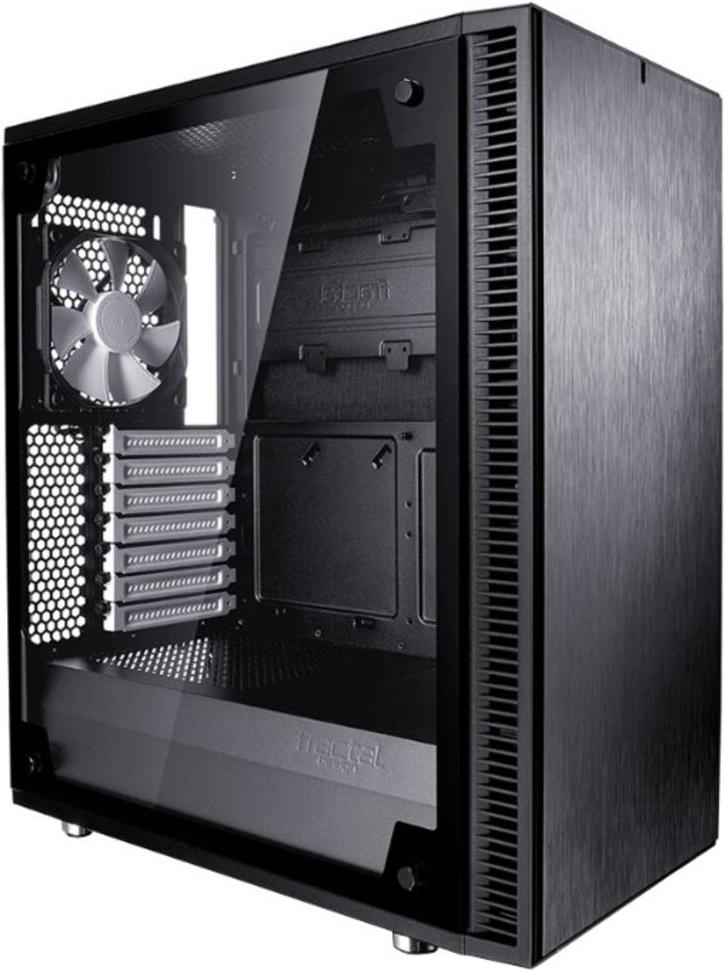 

Корпус Fractal Design Define C TG без БП черный, Define C TG без БП