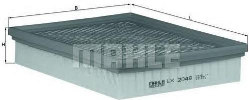 

Фильтр воздушный Knecht/Mahle LX2048, LX2048