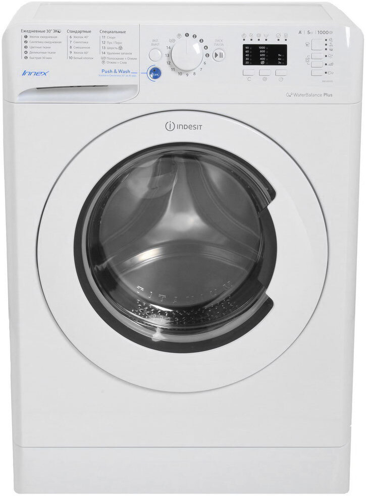 

Стиральная машина Indesit BWUA 51051 L B