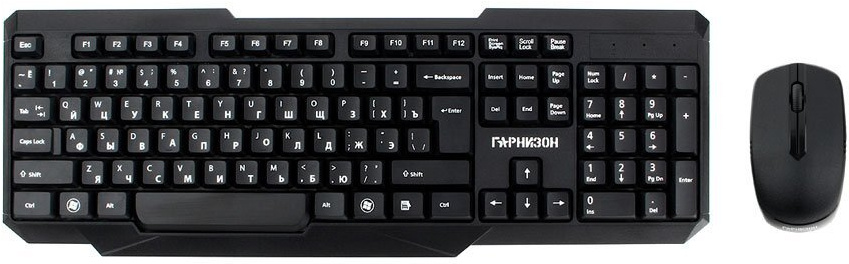 

Мышь клавиатура Гарнизон GKS-115, Комплект клавиатура + мышь Гарнизон GKS-115