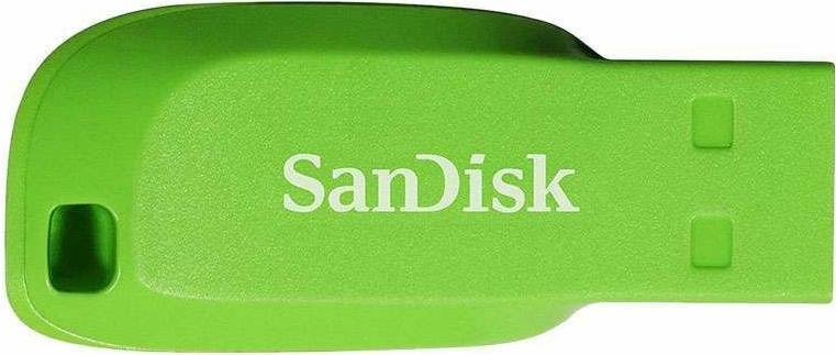

Usb flash SanDisk Cruzer Blade 64GB Electric Green [SDCZ50C-064G-B35GE], Cruzer Blade 64GB Electric