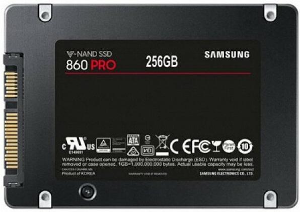 

SSD диск Samsung 256Gb 860 Pro [MZ-76P256B], 256Gb 860 Pro