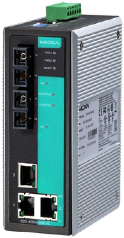

Коммутатор Moxa EDS-405A-SS-SC-T