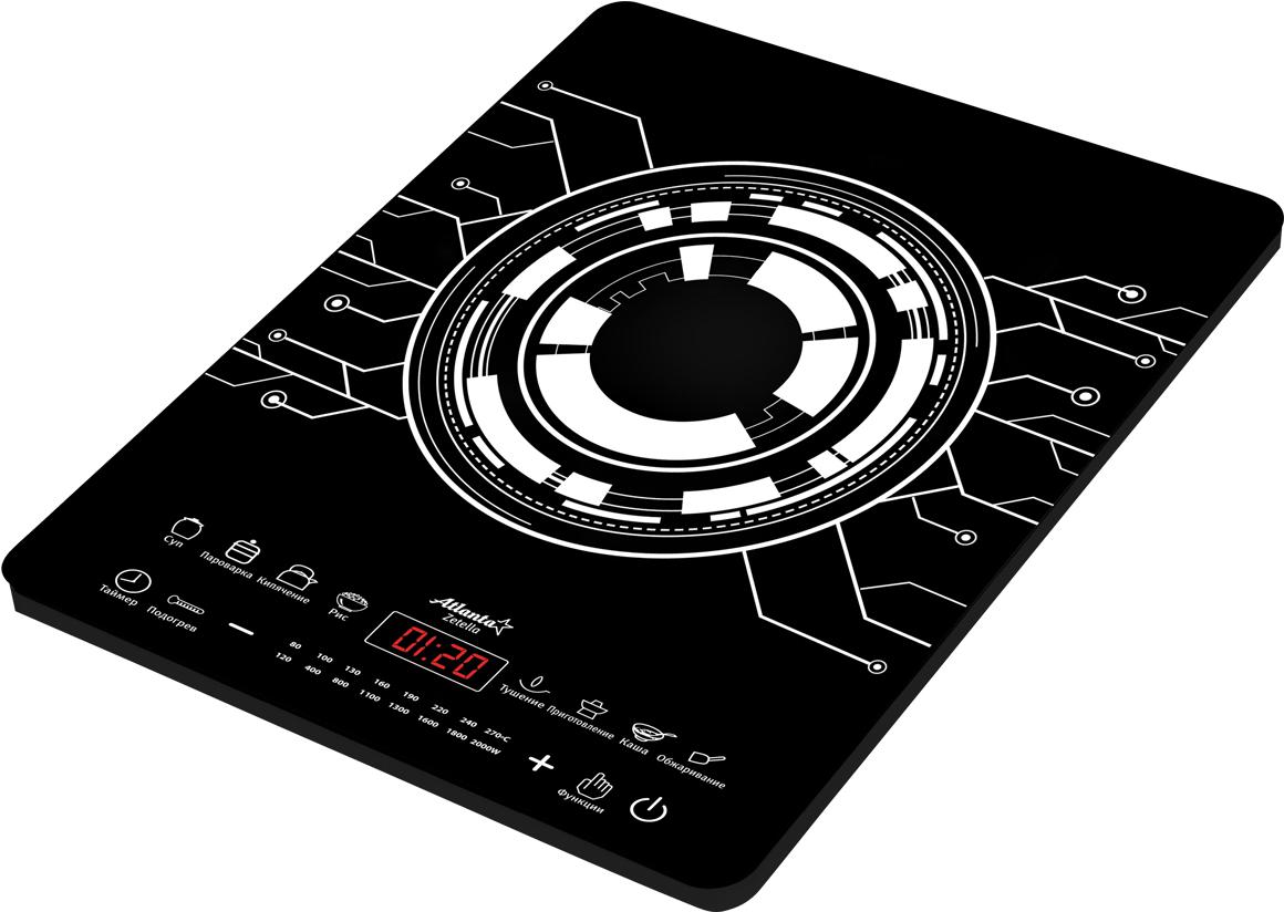 

Настольная плита Atlanta ATH-1760 Black, ATH-1760