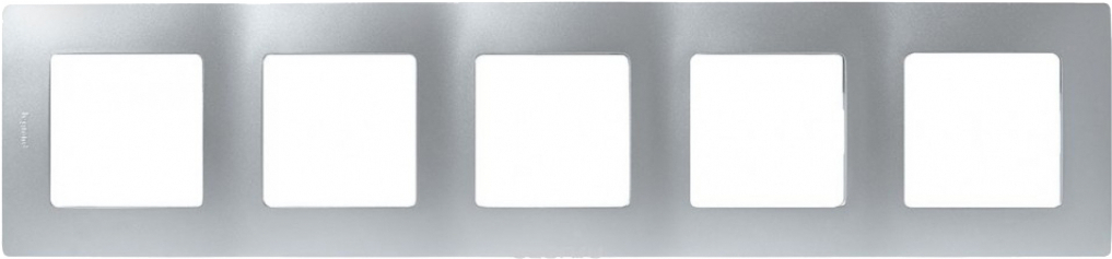 

Рамка Legrand Etika 672555 алюминий