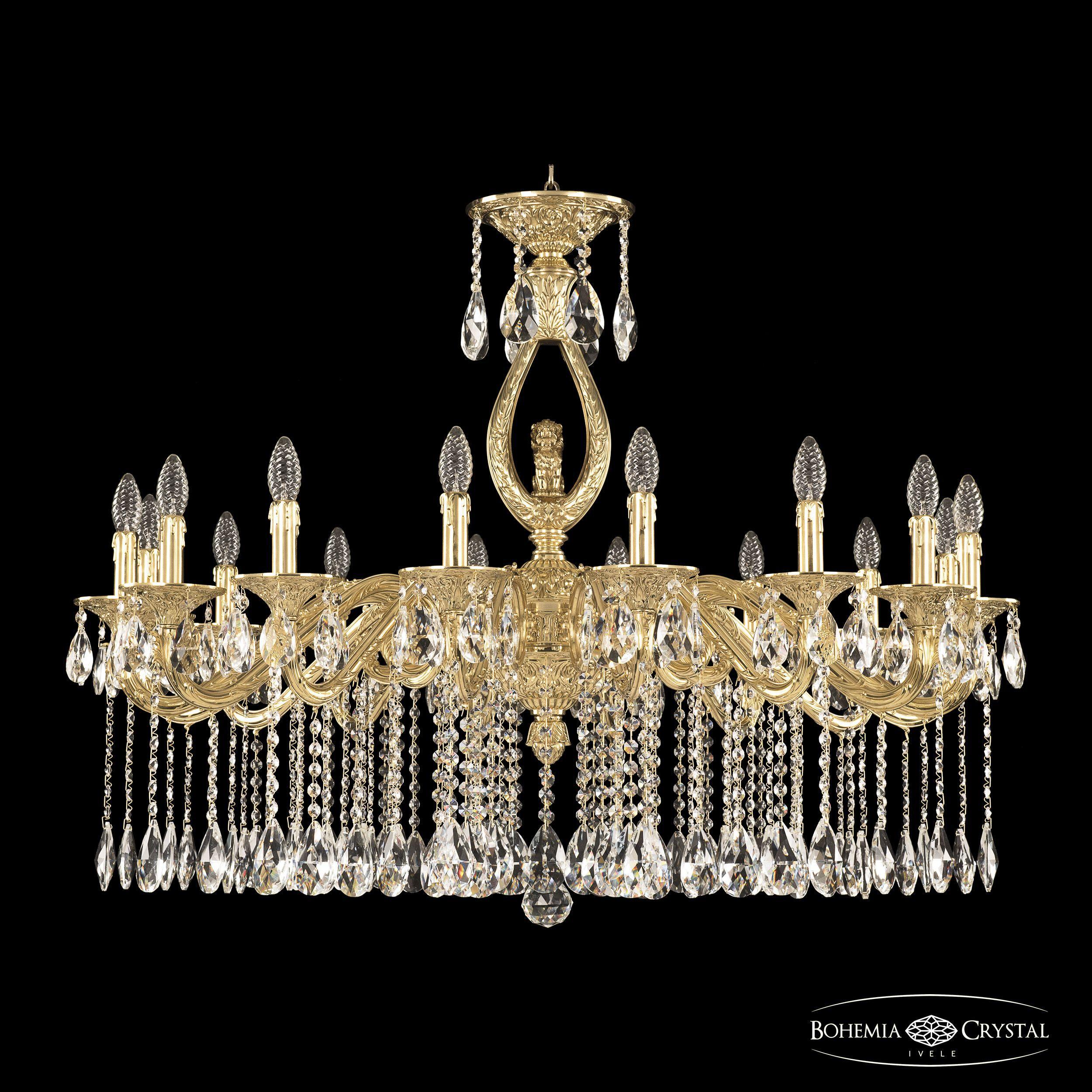 

Подвесная люстра Bohemia Ivele Crystal 71402/16/360 A G FL2M