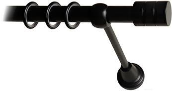 

Карниз Lm Decor Цилиндр 088 1р гладкий 25мм 1.8м черный матовый