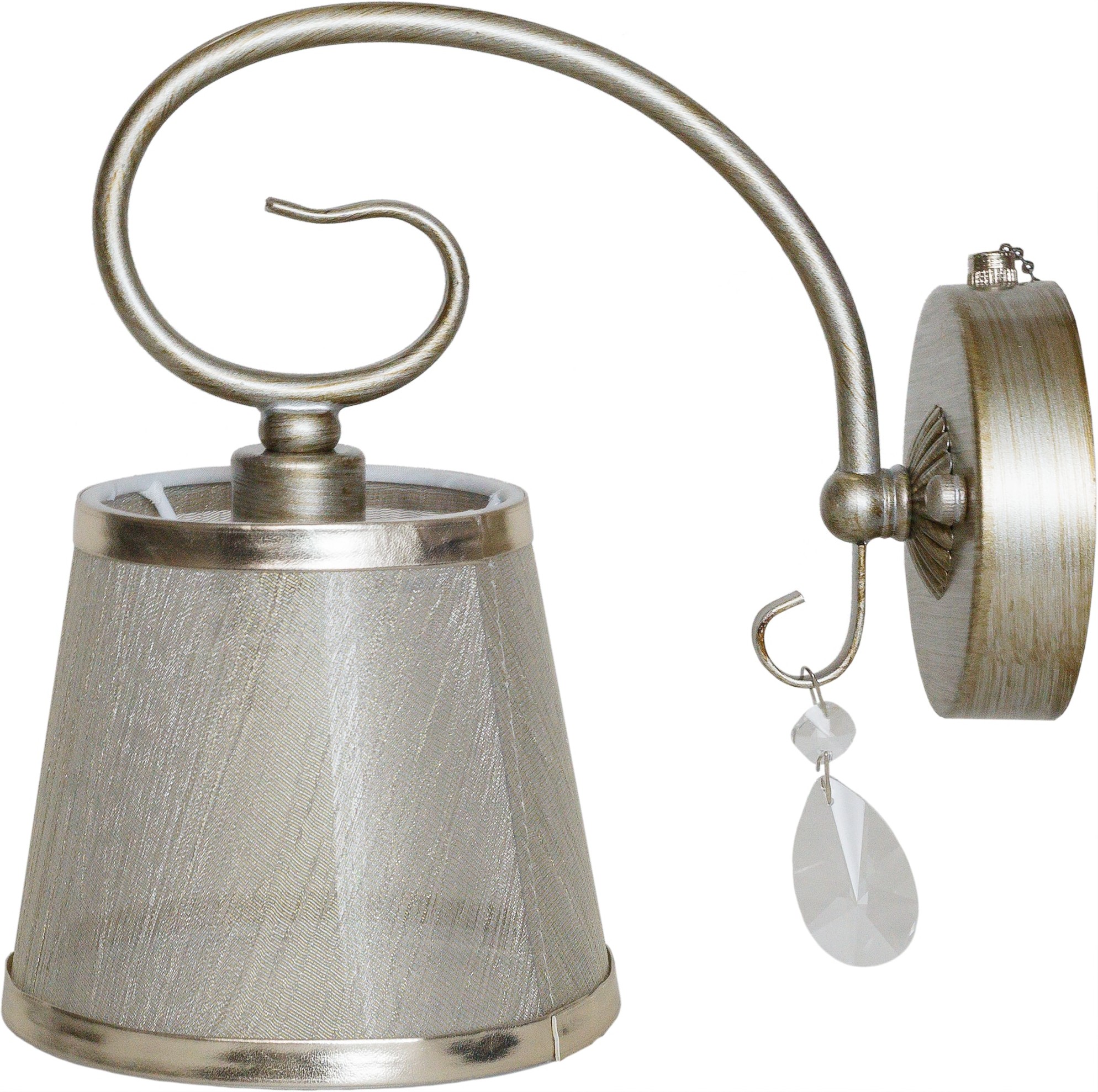 

Настенное бра Eurosvet 60065/1 серебро, Бра Eurosvet 60065/1 серебро